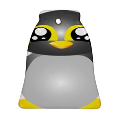 Cute Penguin Animal Ornament (bell) by Nexatart