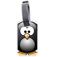 Penguin Birds Aquatic Flightless Luggage Tags (Two Sides)