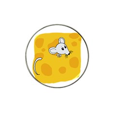 Rat Mouse Cheese Animal Mammal Hat Clip Ball Marker by Nexatart