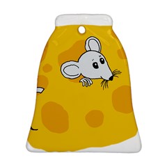 Rat Mouse Cheese Animal Mammal Ornament (bell) by Nexatart