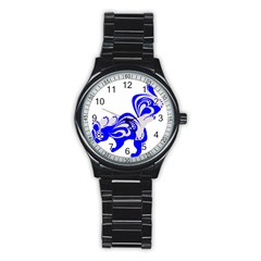 Skunk Animal Still From Stainless Steel Round Watch