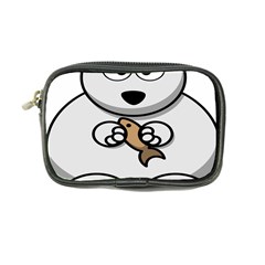 Bear Polar Bear Arctic Fish Mammal Coin Purse by Nexatart