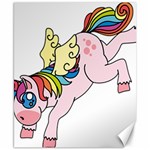 Unicorn Arociris Raimbow Magic Canvas 8  x 10  8.15 x9.66  Canvas - 1