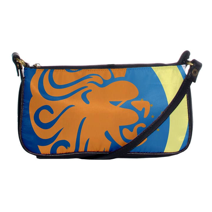 Lion Zodiac Sign Zodiac Moon Star Shoulder Clutch Bags