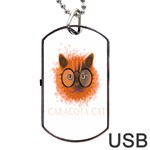 Cat Smart Design Pet Cute Animal Dog Tag USB Flash (Two Sides) Front