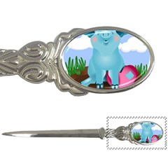 Pig Animal Love Letter Openers by Nexatart