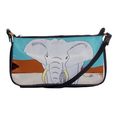 Africa Elephant Animals Animal Shoulder Clutch Bags by Nexatart