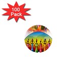 African American Women 1  Mini Magnets (100 pack)  Front