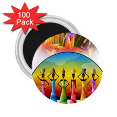 African American Women 2 25  Magnets (100 Pack)  by BlackisBeautiful