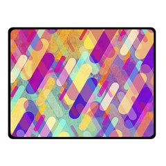 Colorful Abstract Background Fleece Blanket (small) by TastefulDesigns