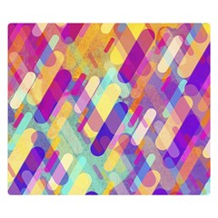 Colorful Abstract Background Double Sided Flano Blanket (small)  by TastefulDesigns