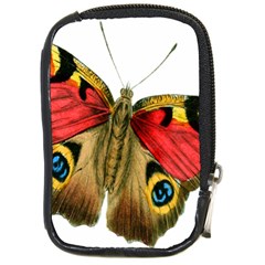 Butterfly Bright Vintage Drawing Compact Camera Cases by Nexatart