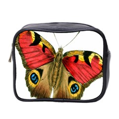 Butterfly Bright Vintage Drawing Mini Toiletries Bag 2-side by Nexatart