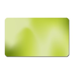 Green Soft Springtime Gradient Magnet (rectangular) by designworld65