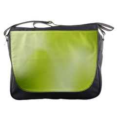 Green Soft Springtime Gradient Messenger Bags by designworld65