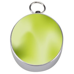 Green Soft Springtime Gradient Silver Compasses