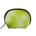 Green Soft Springtime Gradient Accessory Pouches (Small)  Front