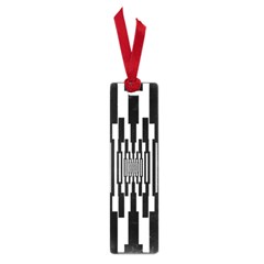 Black Stripes Endless Window Small Book Marks