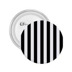 Black And White Stripes 2 25  Buttons by designworld65