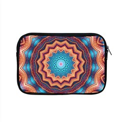 Blue Feather Mandala Apple Macbook Pro 15  Zipper Case by designworld65