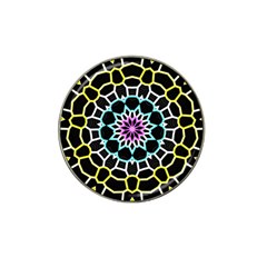 Colored Window Mandala Hat Clip Ball Marker (10 Pack)