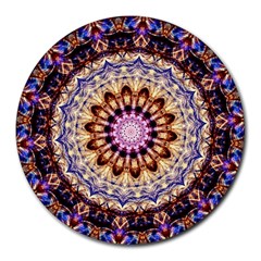 Dreamy Mandala Round Mousepads by designworld65