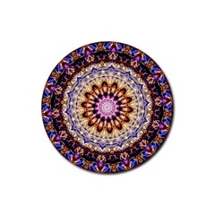 Dreamy Mandala Rubber Round Coaster (4 Pack) 