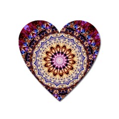 Dreamy Mandala Heart Magnet by designworld65