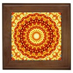 Powerful Love Mandala Framed Tiles Front