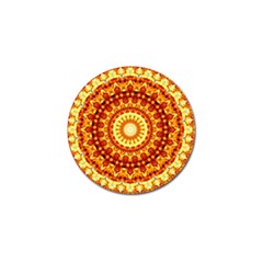 Powerful Love Mandala Golf Ball Marker (4 Pack) by designworld65