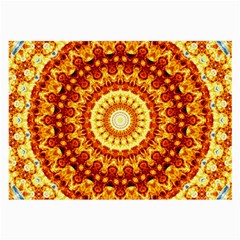 Powerful Love Mandala Large Glasses Cloth by designworld65