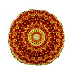 Powerful Love Mandala Standard 15  Premium Round Cushions