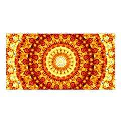 Powerful Love Mandala Satin Shawl by designworld65