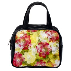 Flower Power Classic Handbags (one Side)