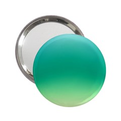 Sealife Green Gradient 2 25  Handbag Mirrors by designworld65