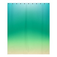 Sealife Green Gradient Shower Curtain 60  X 72  (medium)  by designworld65