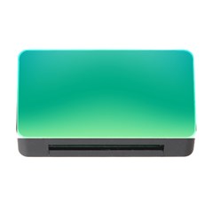 Sealife Green Gradient Memory Card Reader With Cf by designworld65