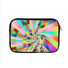 Irritation Funny Crazy Stripes Spiral Apple Macbook Pro 15  Zipper Case by designworld65