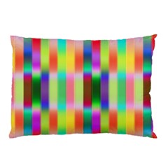 Multicolored Irritation Stripes Pillow Case