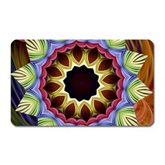 Love Energy Mandala Magnet (rectangular) by designworld65