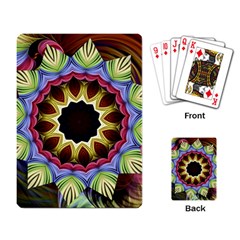 Love Energy Mandala Playing Card by designworld65