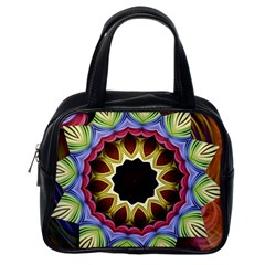 Love Energy Mandala Classic Handbags (one Side) by designworld65