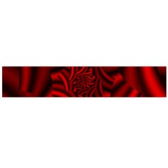 Metallic Red Rose Flano Scarf (large) by designworld65