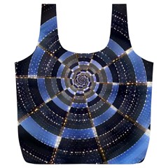 Midnight Crazy Dart Full Print Recycle Bags (l)  by designworld65