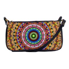 Peaceful Mandala Shoulder Clutch Bags by designworld65