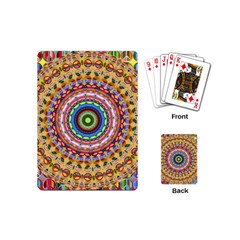 Peaceful Mandala Playing Cards (mini)  by designworld65