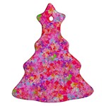 The Big Pink Party Christmas Tree Ornament (Two Sides) Back