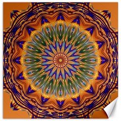 Powerful Mandala Canvas 16  X 16   by designworld65