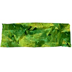 Green Springtime Leafs Body Pillow Case Dakimakura (two Sides) by designworld65