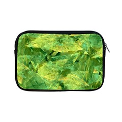 Green Springtime Leafs Apple Ipad Mini Zipper Cases by designworld65